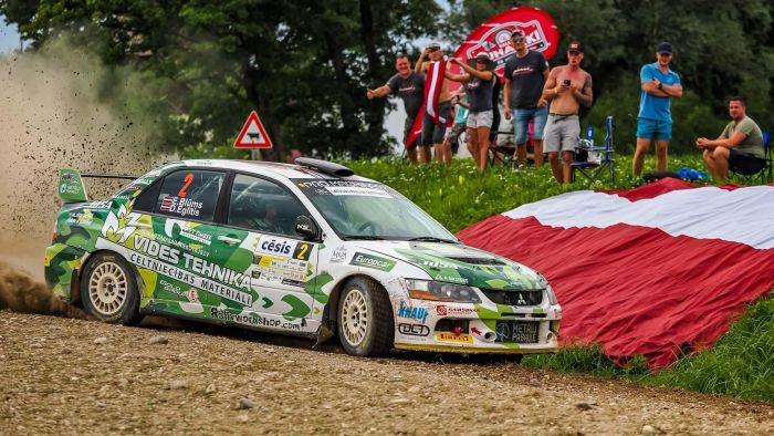 "Rally Estonia" ietvaros tiks aizvadīts Latvijas rallija čempionāta trešais posms