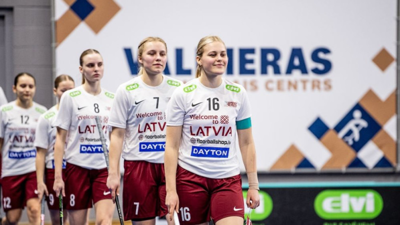 Sieviešu florbola izlasei divas pārbaudes spēles Somijā