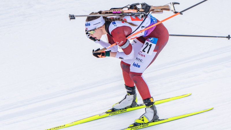 Biatlonistei Volfai augstvērtīgs sniegums pasaules junioru čempionātā