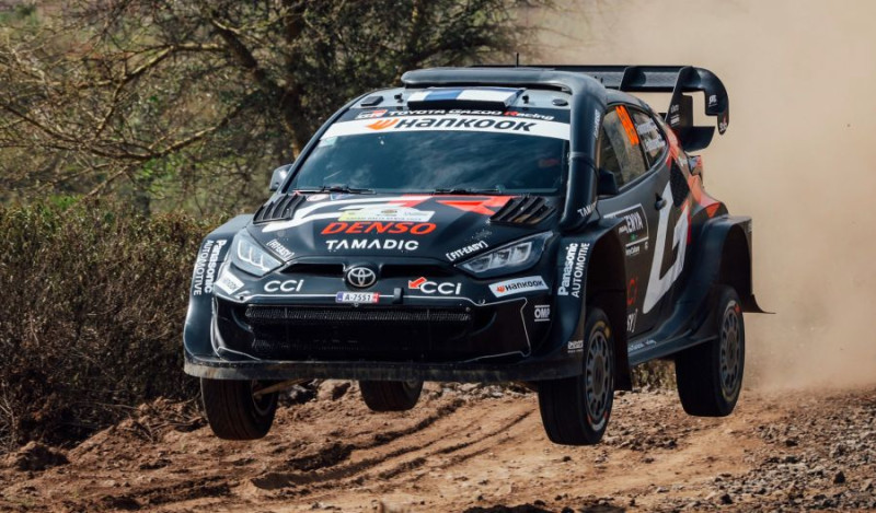 Kenijas WRC treniņos ātrākais Rovanpera