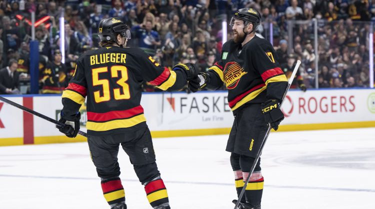 Bļugeram 150. punkts NHL karjerā, Merzļikinam sakāve un noraidījums