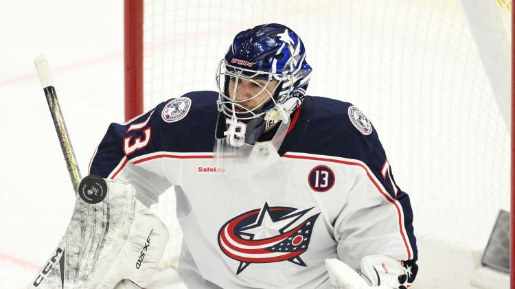 Merzļikina aizvietotājs Grīvzs atzīts par NHL nedēļas spožāko zvaigzni