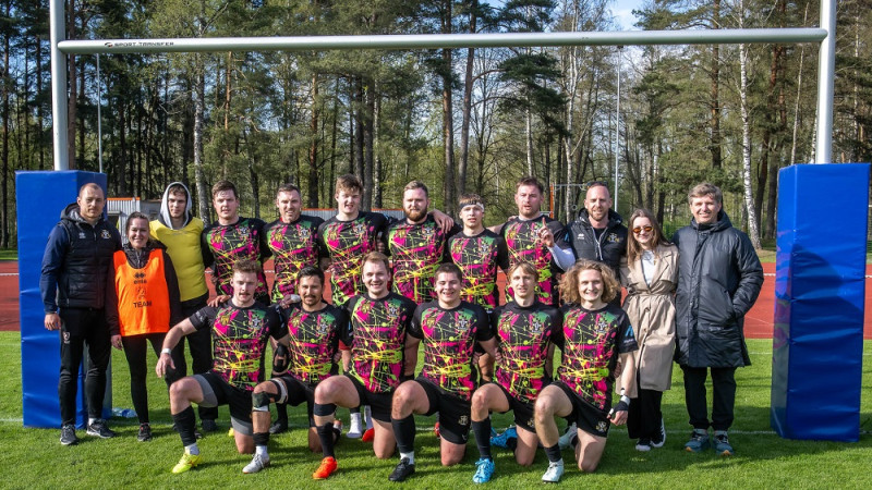 "Baltic XL/Livonia" titula aizstāvēšanu regbijā7 sāk ar uzvaru Latvijas čempionāta 1. posmā