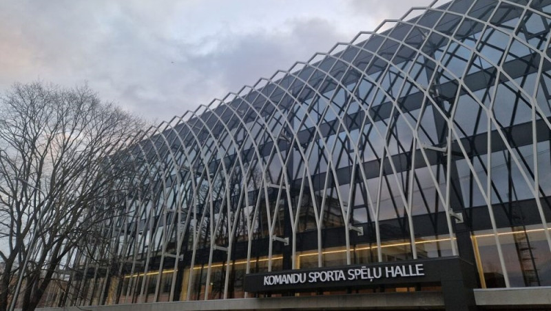 Jaunā Komandu sporta spēļu halle Rīgā - iepirkuma finišs un pirmo spēļu gaidas