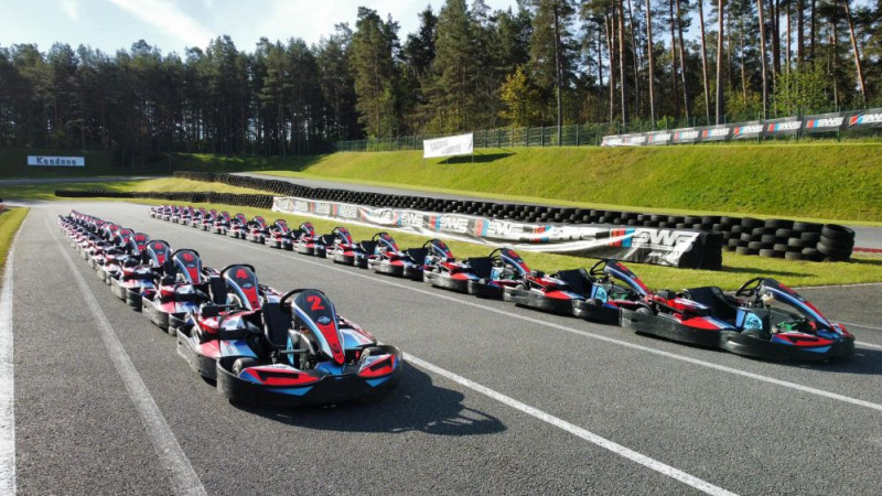 "Openkart" čempionāts pirmo reizi šosezon viesosies Kandavas kartodromā