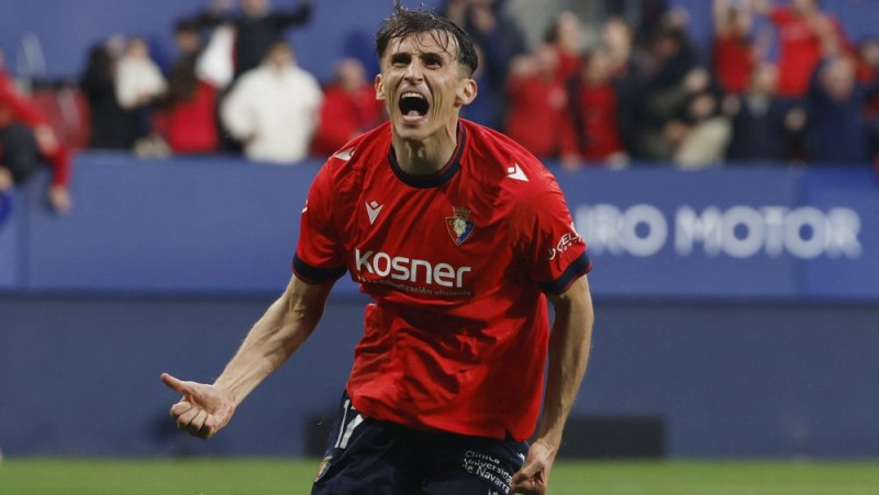 Budimirs sasniedz 20 vārtu robežu, ″Osasuna″ pieveic atlētus