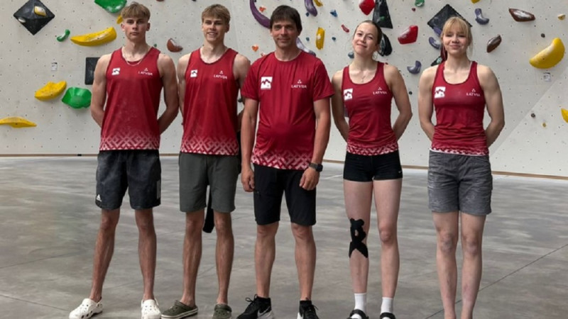 Eiropas čempionātā jauniešiem kāpšanas sportā augstākā vieta no Latvijas Novickai