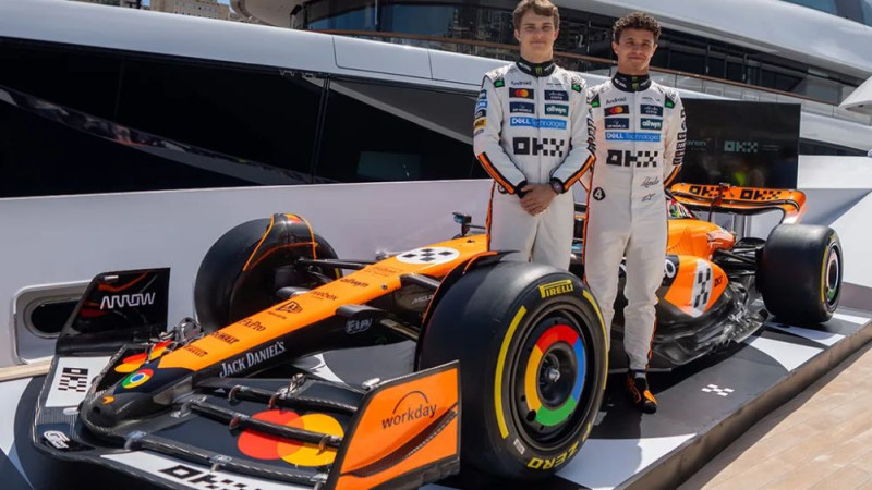 "McLaren" uz nākamajiem posmiem ievieš krāsojumu ar vēstures pieskaņu