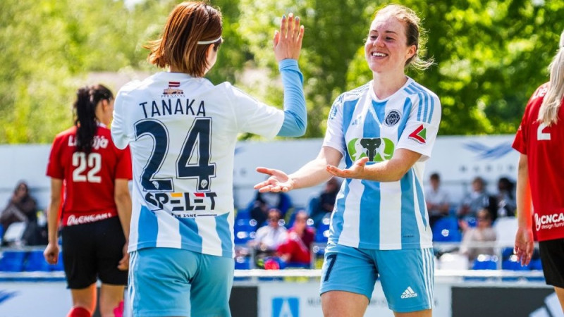 "Riga" futbolistes uzvarā neizrāda žēlastību "Liepājas Futbola skolai"