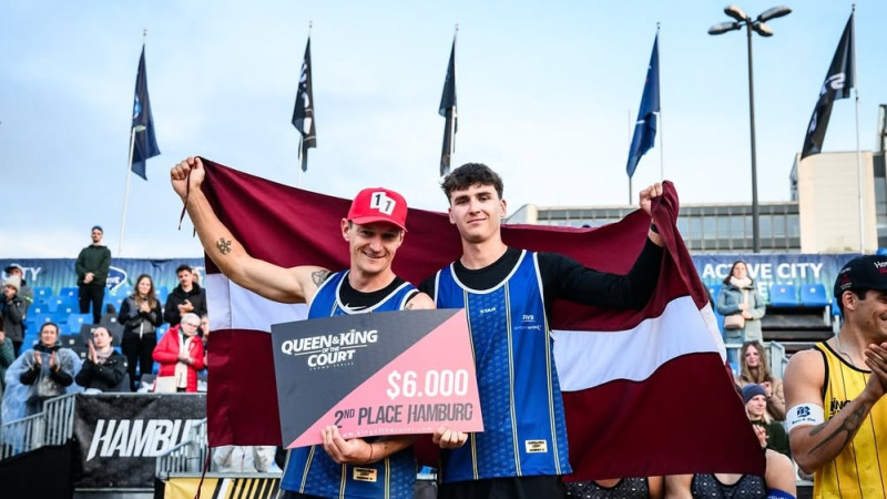 Pļaviņš un Fokerots kļūst par Hamburgas šova vicečempioniem