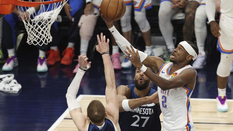 Gildžess-Aleksandrs rāda MVP sniegumu, "Thunder" pietuvojas NBA finālam