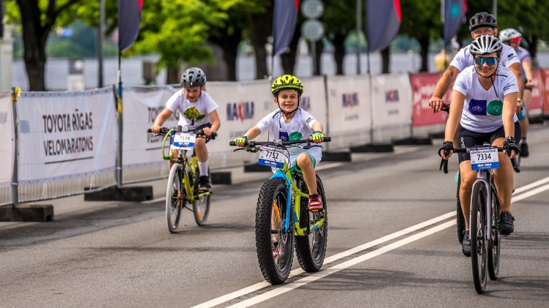 Ar krāšņu un sportiski azartisku programmu šonedēļ tiks aizvadīts "Toyota” Rīgas velomaratons"