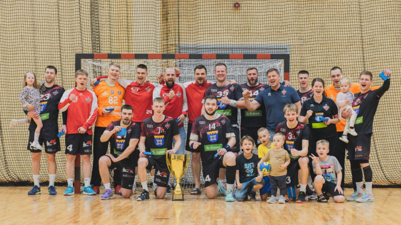 "Tenax Dobele" revanšējas MSĢ un izcīna Latvijas kausu