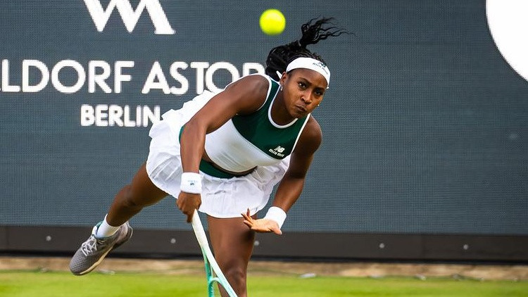 "French Open" čempione Gofa negaidīti paklūp zālāja sezonas ievadā