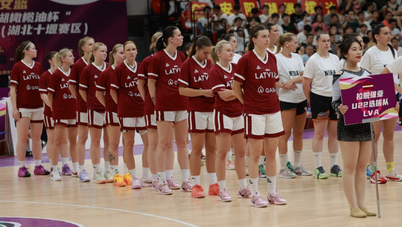 Latvija sagrauj Jaunzēlandes U19 komandu un uzvar Šijanas turnīrā