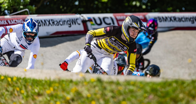 Langmanis izcīna 12. vietu Pasaules kausa 4. posmā BMX superkrosā U23 grupā