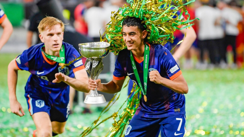 Nīderlandieši pirmoreiz plūc laurus Eiropas U19 vecuma grupā
