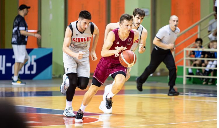U20 izlase pirms EČ ievadspēles pret Armēniju sakauj tās kaimiņieni Gruziju