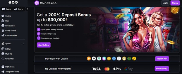 Izbaudiet CoinCasino Latvijā – sporta totalizators ar bonusiem