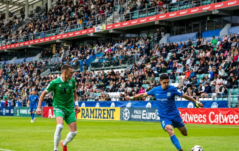 Izpārdotajā "LNK Sporta parkā" RFS spēlē gaidāmi 140 "Levadia" līdzjutēji