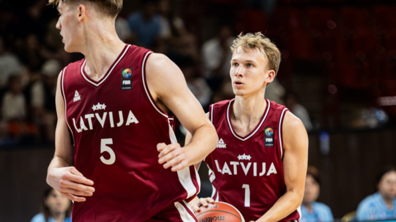 Latvijas U20 basketbolisti mačā pret īriem lūkos saglabāt nevainojamo bilanci