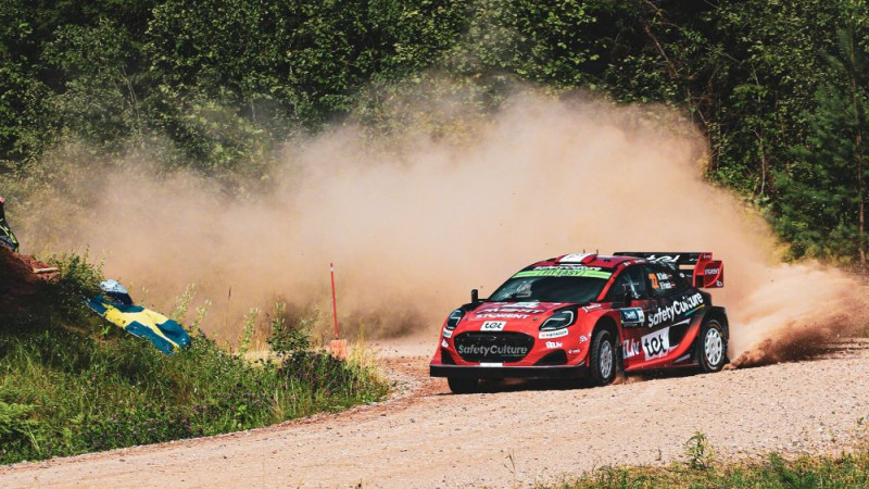 Seska ekipāžai sestā vieta shakedown ātrumposmā