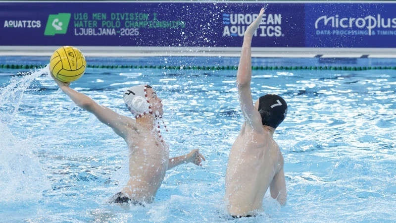 Latvijas U16 ūdenspolo izlase 12. vietā Eiropas čempionātā