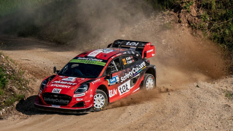 Sesks/Francis visos "Rally Estonia" rīta ātrumposmos ieņem devīto vietu