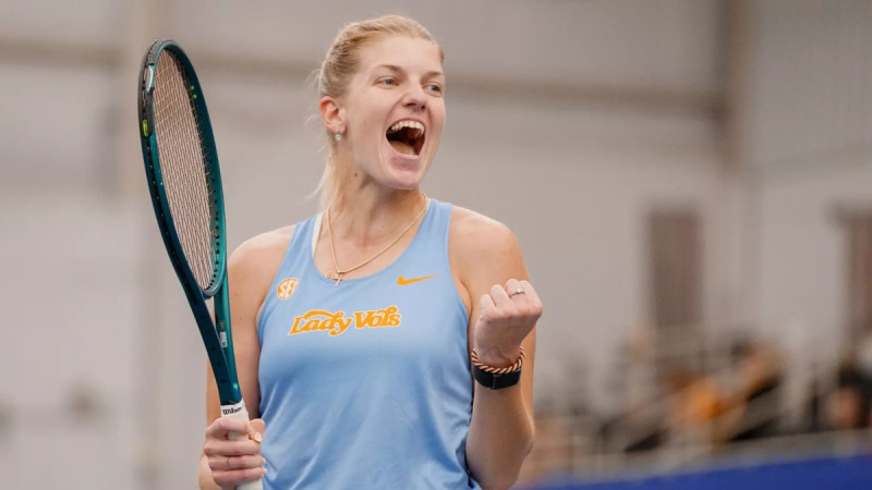 Liepājas tenisiste Tomase pārsteidzoši izcīna dubultspēļu titulu Āfrikā