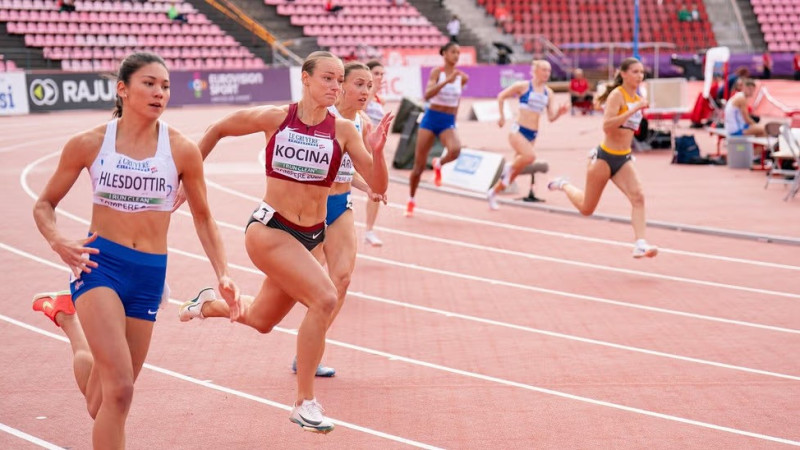 Kociņai 22. vieta Eiropas U20 meistarsacīkšu 200 metru sprintā