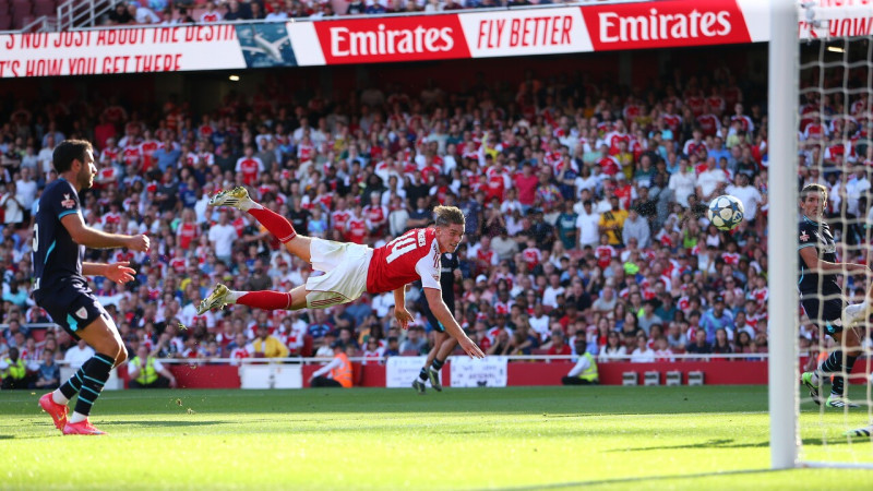 Jaunpienācējs Ģekerešs iesit "Arsenal" uzvaras vārtus "Emirates" kausā