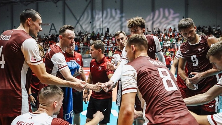 Latvijas volejbola izlase neizmanto iespēju kvalificēties Eiropas čempionātam