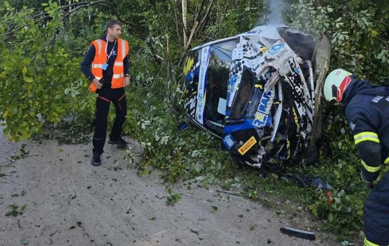 Stūrmane par piedzīvoto avāriju 167 km/h: "Tie bija īsti amerikāņu kalniņi" (+video)