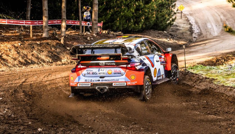 Tanaks ātrākais Čīles WRC treniņos