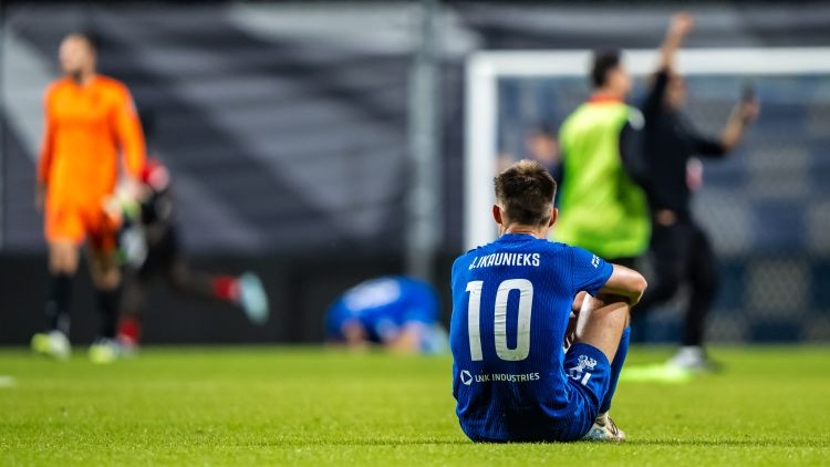 No uzvaras pār "Ajax" līdz krīzei un sakāvei pret "Jelgavu". Kas noticis ar čempioni RFS?