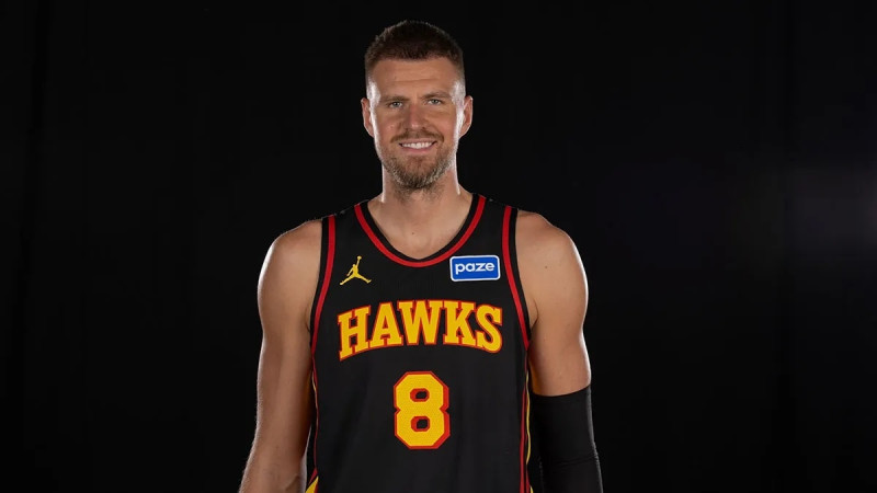 Porziņģis ''Hawks'' mediju dienā par komandas potenciālu, vasaru izlasē un savu pieredzes bagāžu