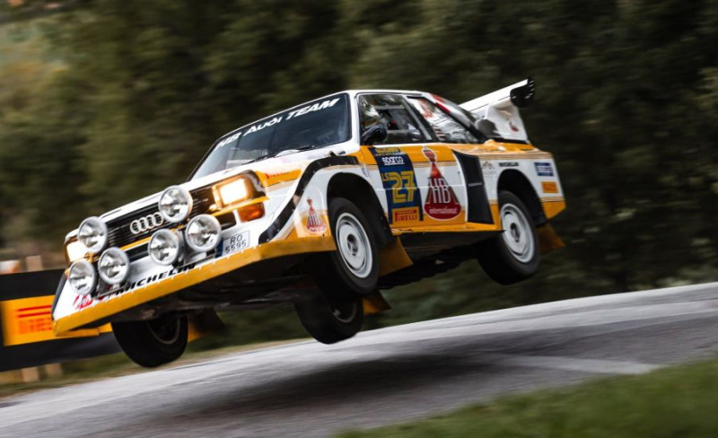 Brāļi Velmes ar leģendāro ''Audi Quattro Sport E2'' piedalīsies Polijas šova rallijā