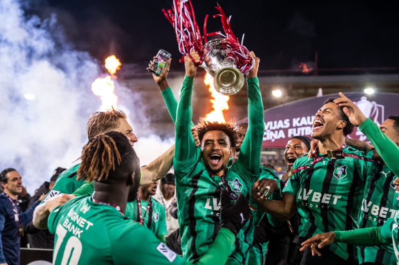 Dašķevičs atnes "Audai" otro triumfu Latvijas kausā, Eirokausu ceļazīmes liktenis izšķirts