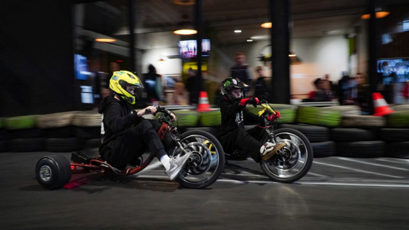 Drifta traiku "Junior Cup" sezonas noslēgumā triumfē un titulu izcīna Dominiks Bertāns