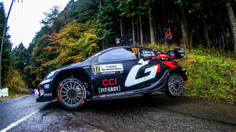 Japānas rallijā uzvar Ožjē, čempions kļūs zināms pēdējā posmā