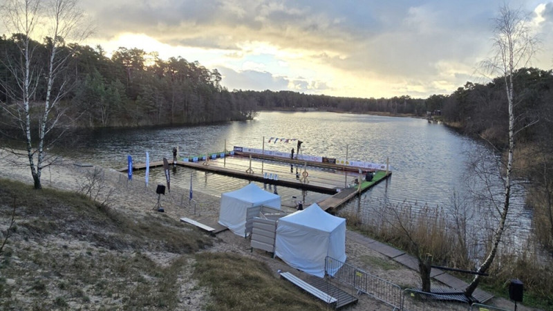 Liepājnieks Grodzickis, francūzis, angliete un poliete titulētākie PK posmā ziemas peldēšanā Liepājā