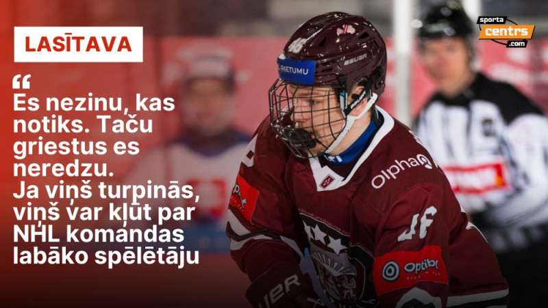 Šmita treneris Somijā: "Ja viņš šādi turpinās, nākamsezon būs NHL"