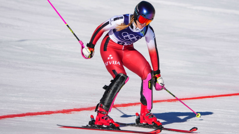 Bondare pakāpjas par desmit vietām, pēc 12 gadiem Šifrina atkārto zeltu slalomā