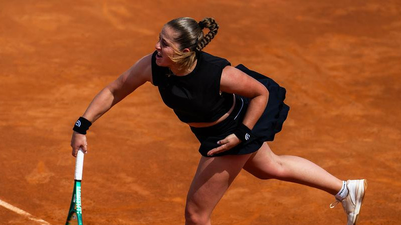 "French Open" otrajā kārtā Ostapenko piekāpjas triju setu spēlē