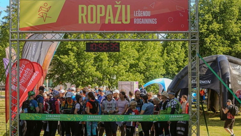 "Leģendu rogainingā" Ropažos uzvar Eiropas čempionāta medaļnieki