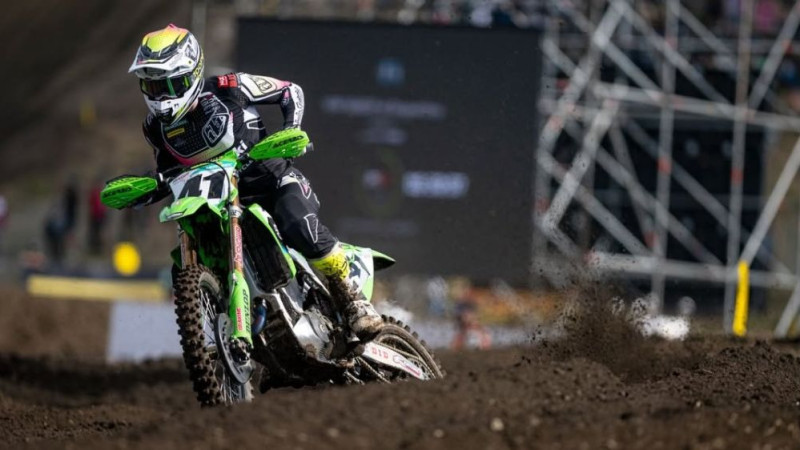 Jonasam labāks otrais brauciens un desmitā vieta Itālijas MXGP posmā