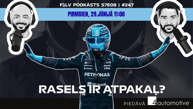 Klausītava | F1LV podkāsts: pēc Austrijas GP - vai Rasels ir atpakaļ?
